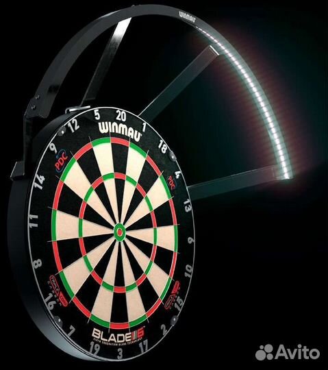 Освещение мишени для дартс