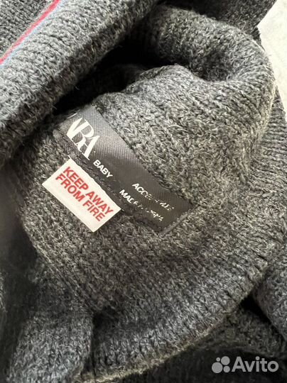 Шапка+снуд zara