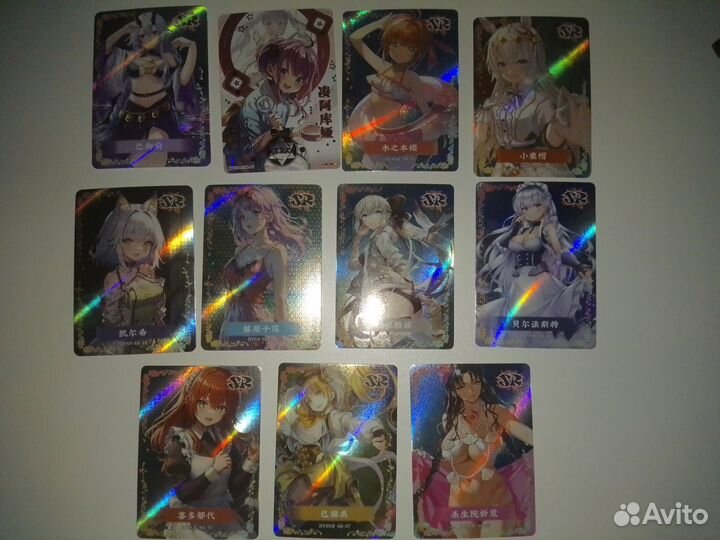 Коллекционные карточки goddess story