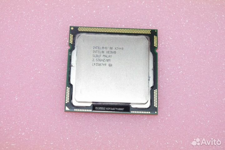 Процессор Intel Xeon X3440 2.53 GHz/4core/LGA1156