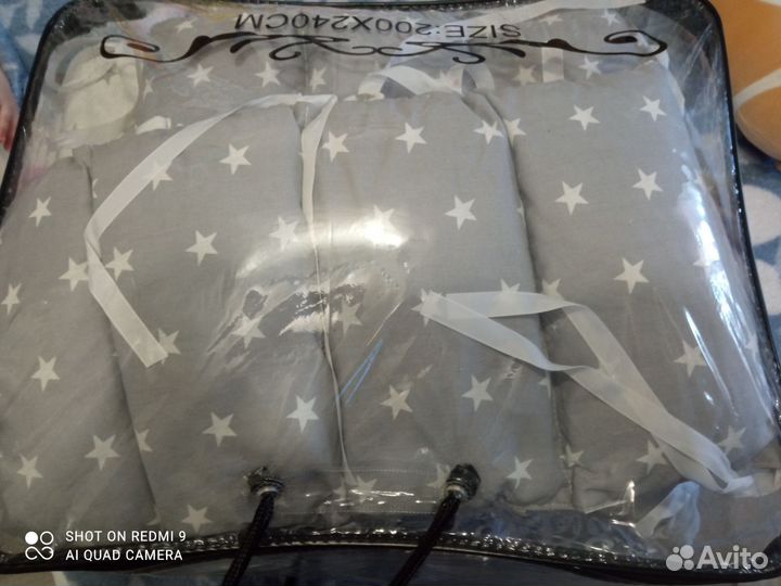 Бортики для детской кроватки