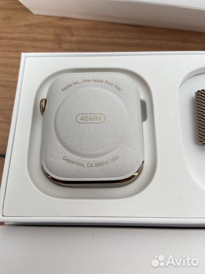 Apple Watch Series 9 45mm, Gold Stainless Steel