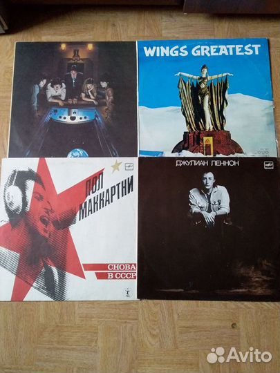The Beatles,Wings,Lennon на виниле