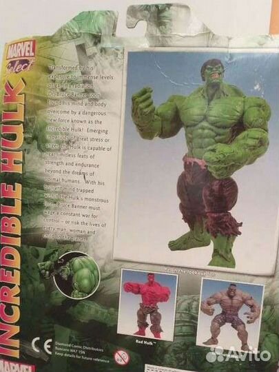 Халк фигурка, Марвел селект Marvel Hulk