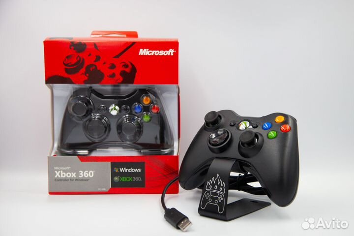 Джойстик Xbox 360 (проводной)