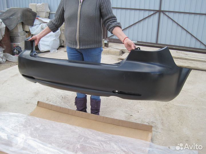 Бампер задний тайвань Mazda 6 GG рестайл 2006-07