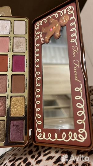 Палетки теней Too faced
