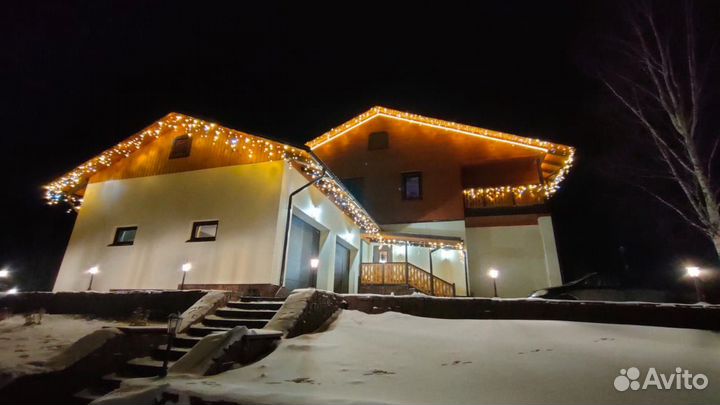 Под ключ - гирлянды и неон. Новогодняя иллюминация