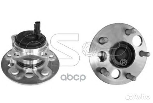 Ступица с подшипником toyota auris/corolla 07