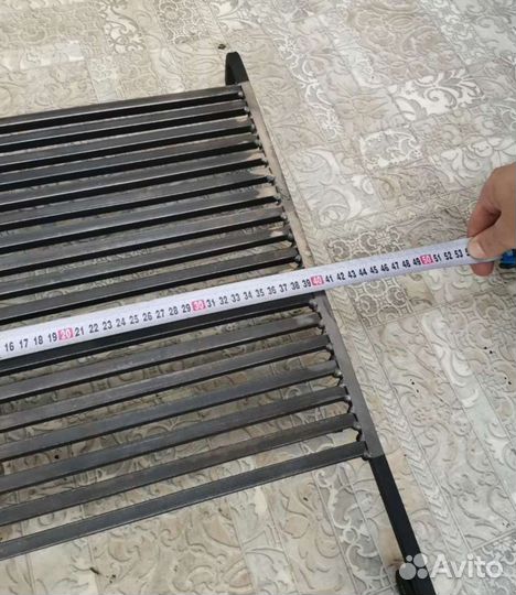 Решетка гриль стальная