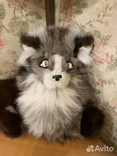 Мягкая игрушка натуральная