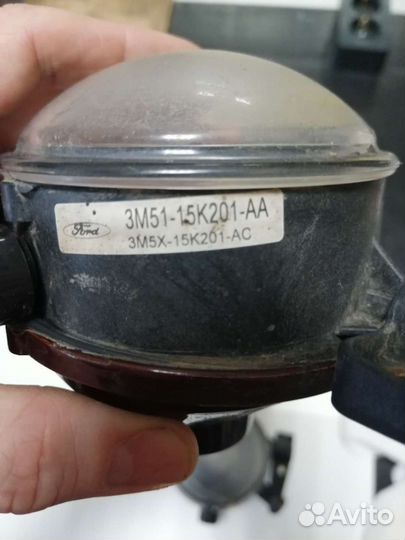 Противотуманные фары Форд Фокус 2 3M51-15K202-AA