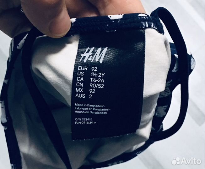 Купальник H&M 92