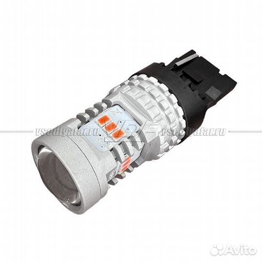 Светодиодная лампа 7440-3020-14SMD (красный), 14W