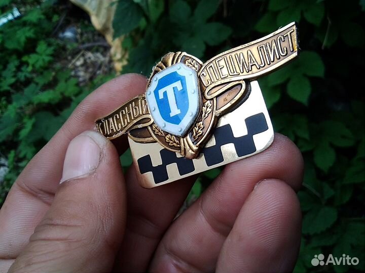 Кокарда значок эмблема таксиста