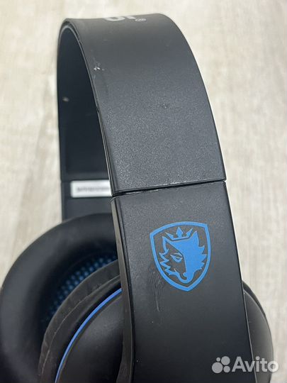 Нашуники Sades SA-701 TPower, чёрные