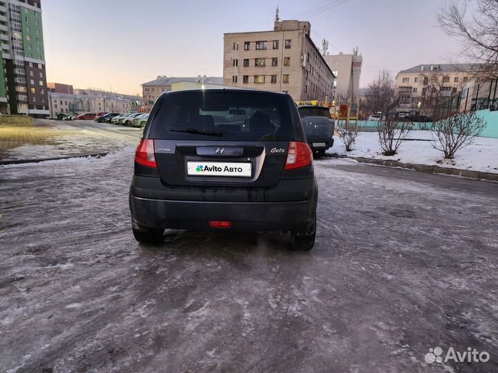 Hyundai Getz 1.4 AT, 2007, 182 000 км