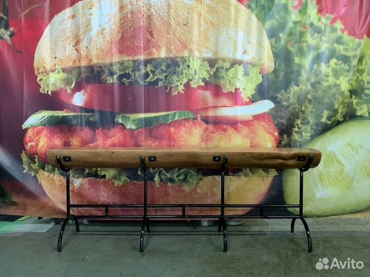 Барная стойка из массива 280*55 см