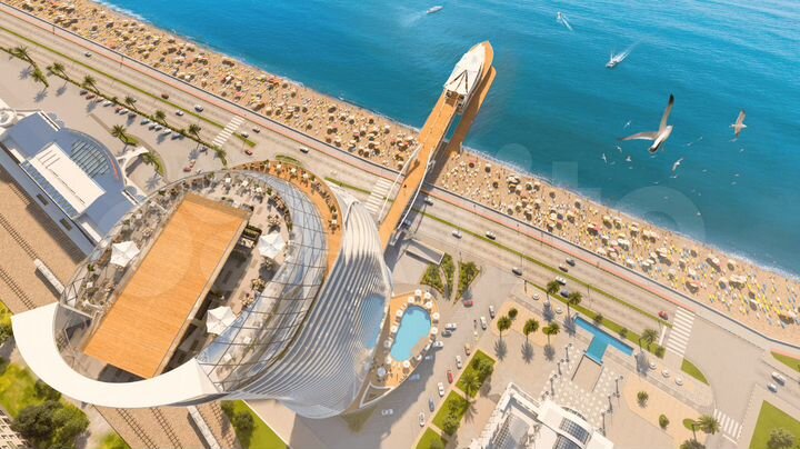 Квартира-студия, 39 м² (Грузия)