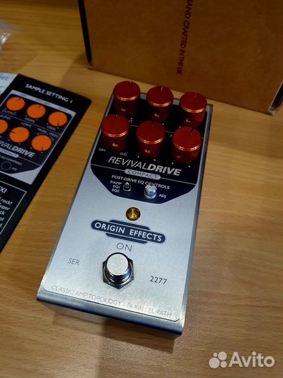 Origin effects Revival Drive Compact (overdrive)