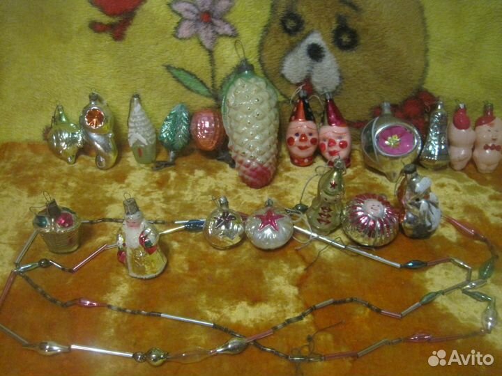 Ёлочные игрушки - раритет СССР