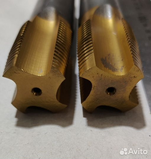 Метчики трубные, коническ, дюймов G,K,Rc,Rp, СССР