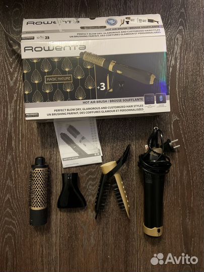 Фен щетка rowenta hot air brush