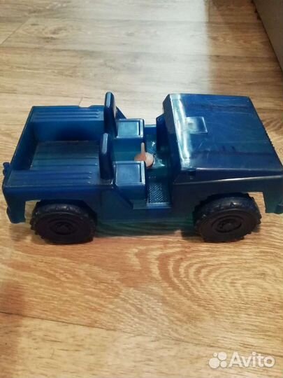 Машинка синяя СССР