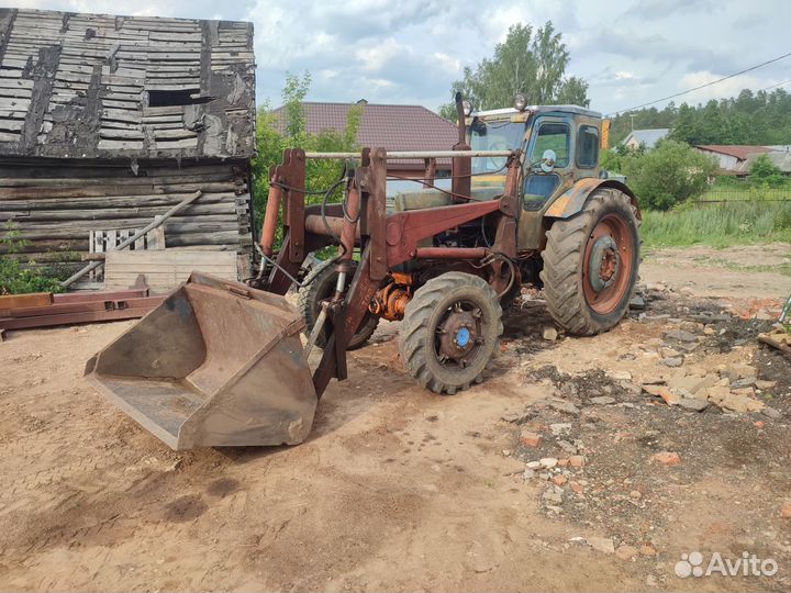Трактор ЛТЗ Т-40АМ с КУН, 1985