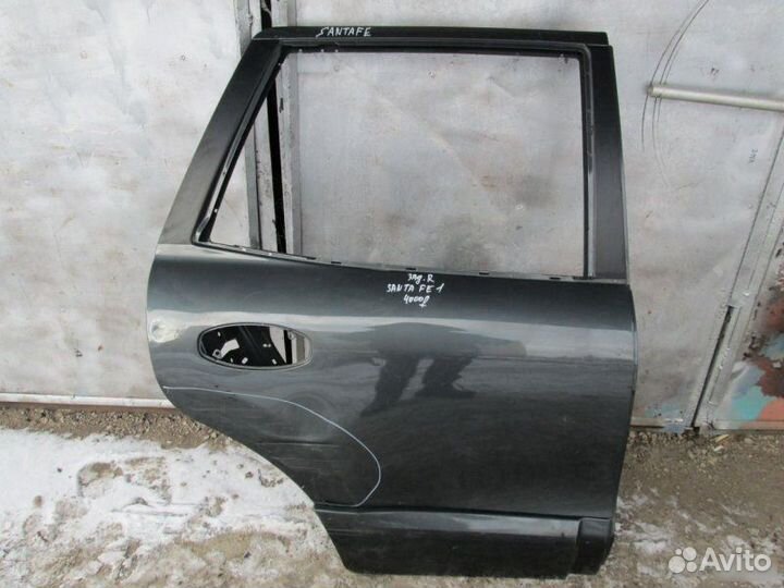 Дверь бу оригинал Hyundai Santa Fe 1
