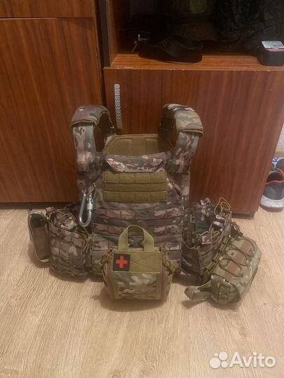 Бронежилет плитник с плитами