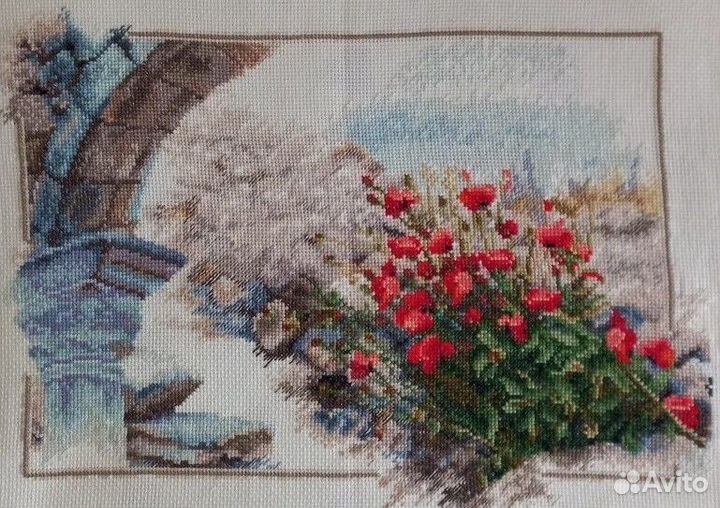 Картина вышитая крестом