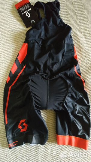 Велотрусы с памперсом scott р.M с лямками новые