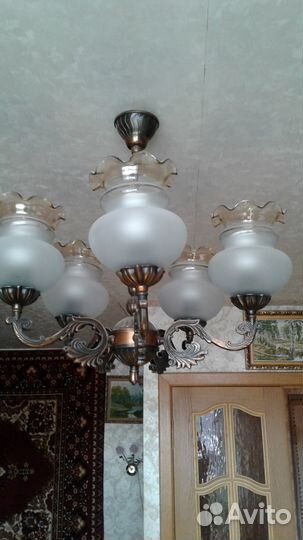 Люстра 5-рожковая