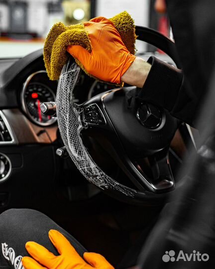 Чистка салона авто