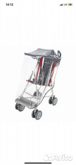 Дождевик и крыша на коляску maclaren для детей дцп
