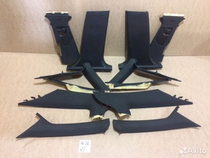 Обшивки стоек Audi A6 C6