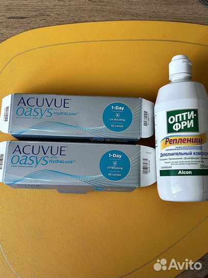 Контактные линзы acuvue oasys 1-Day with HydraLuxe