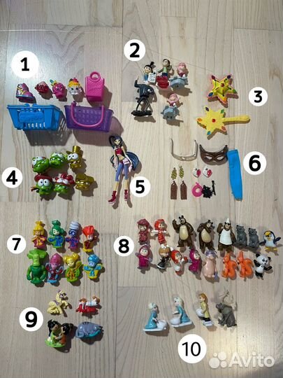 Игрушки из киндеров шопкинс аксессуары для кукол