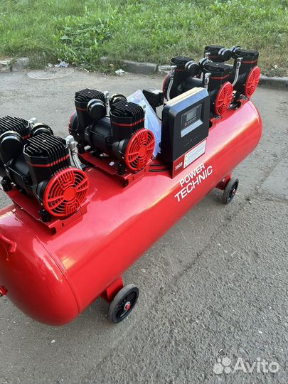 Воздушный компрессор power technic 1400/400-380W