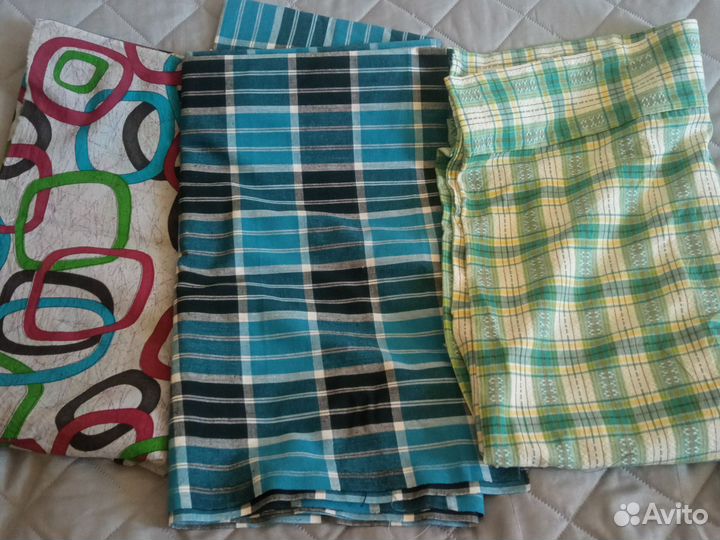 Продам ткани х/б и духи