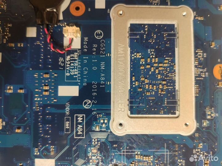 Lenovo 110-15ACL (CG521 NM-A841 rev:1.0)