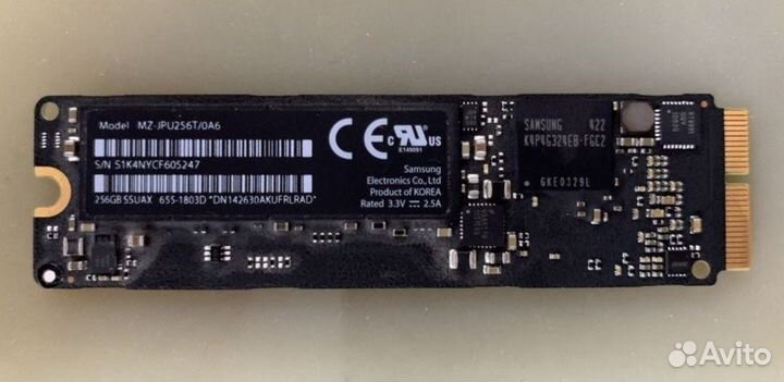 Жесткий диск ssd 256 macbook pro 15 late 2013