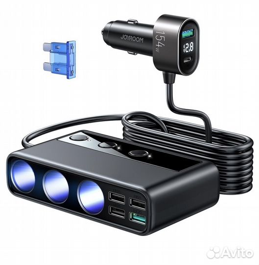 Автомобильное зарядное устройство 9 в 1