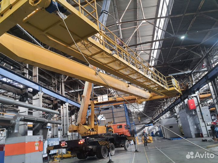 Краны грузоподъемные монтаж, демонтаж, то, пнр