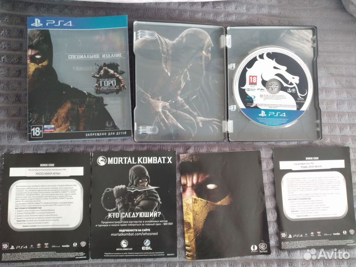 Мортал комбат xl ps4