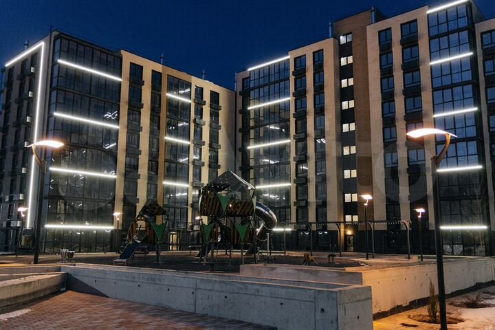 2-к. квартира, 60,8 м², 1/6 эт.