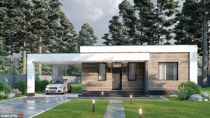 Дом 128 м² на участке 7 сот.