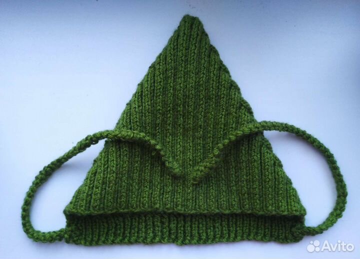 Детская шапка гномик новая