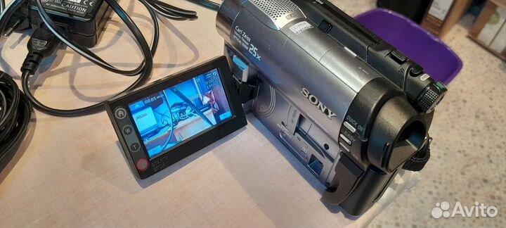 Видеокамера sony handycam drc-dvd710e